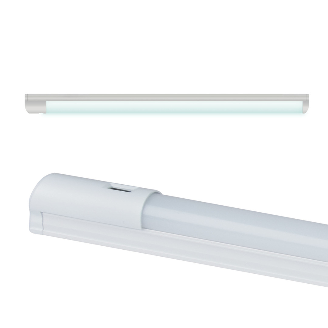 ULI-L24-8W/4200K SENSOR IP20 WHITE Светильник линейный светодиодный (аналог Т8), с бесконтактным вык